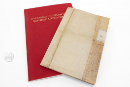 Das Karlmann-Diplom (Standard Edition), Klangenfurt, Kärntner Landesarchiv, AT-KLA 418-B-A 4101 St, Facsimile edition by ADEVA