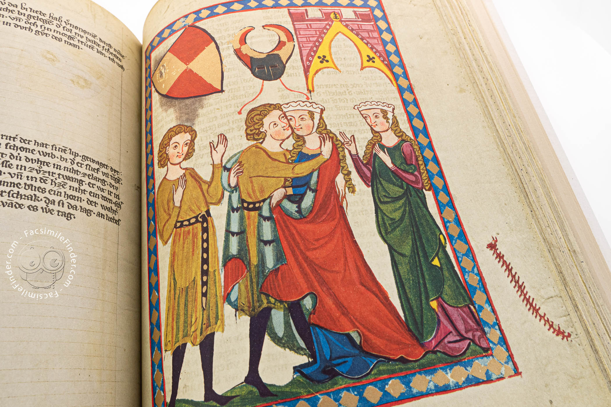 Codex Manesse - Três iluminuras do Grande Livro de Canções manuscritas de  Heidelberg (séc. XIII). Análise iconográfica. Segunda parte