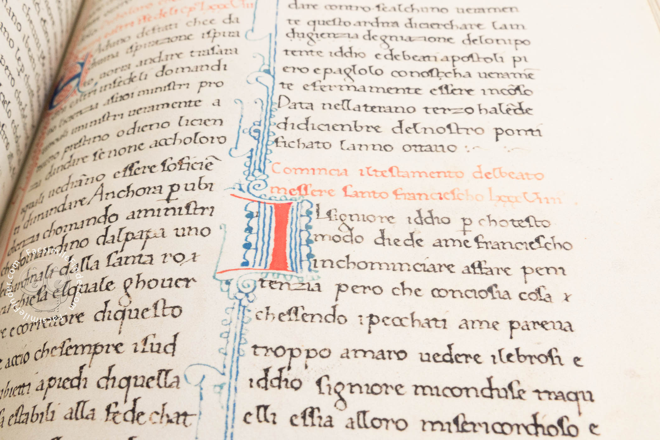 Life And Writings Of Saint Francis Of Assisi Facsimile Edition - 