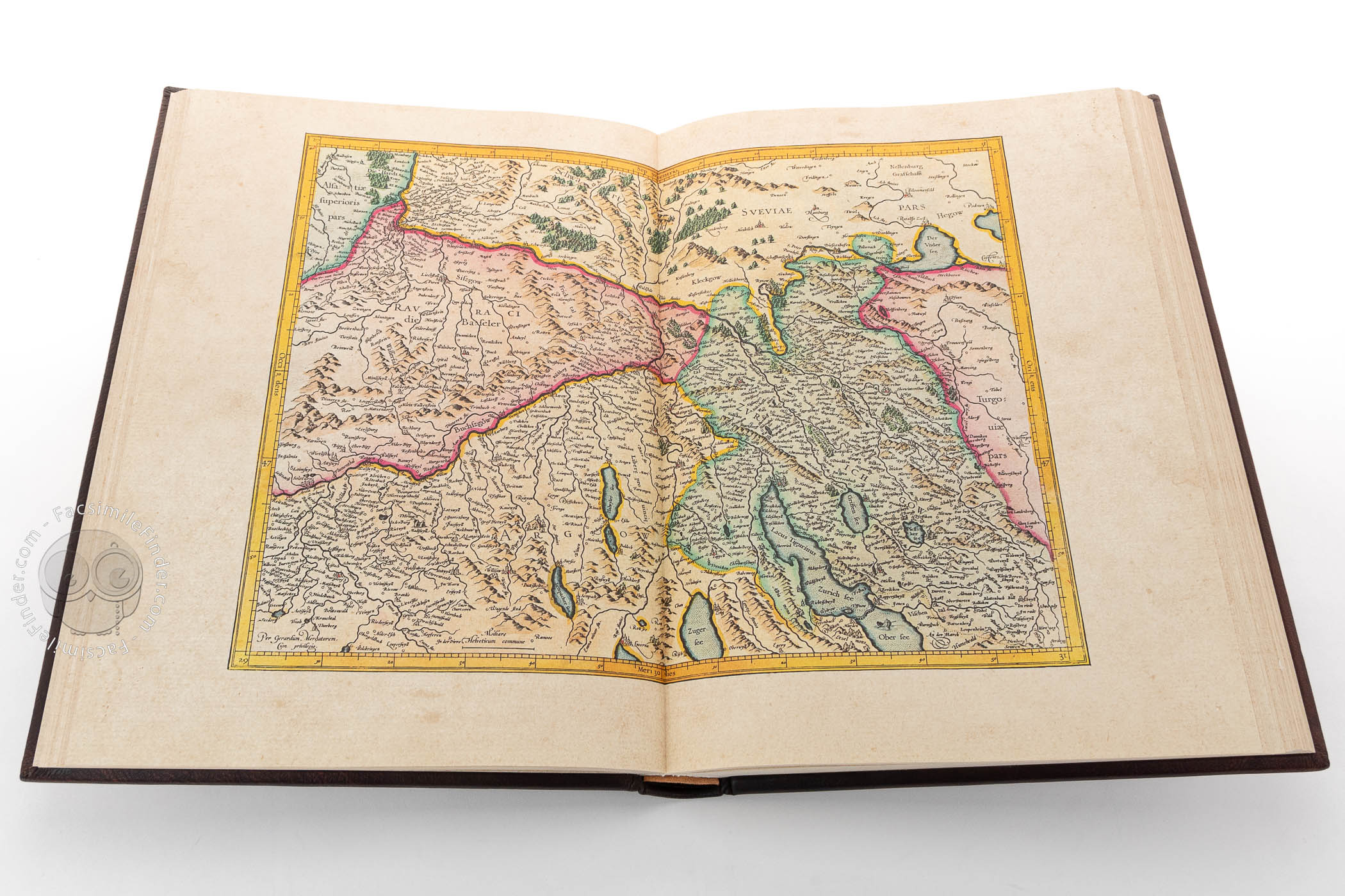 Atlas de Mercator ». Planche « Gallia ». - MERCATOR, Gerardus