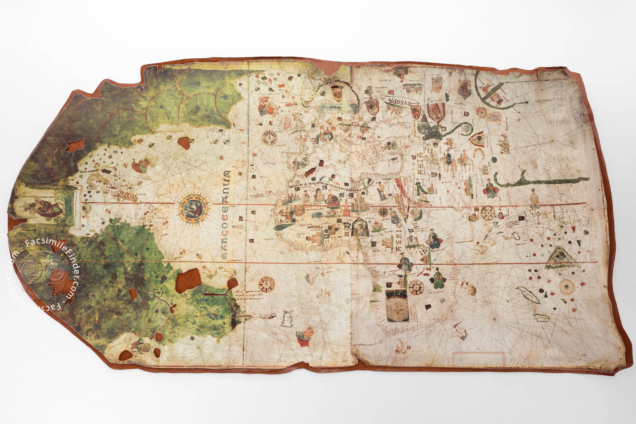 Map Of Juan De La Cosa Facsimile Edition 01 