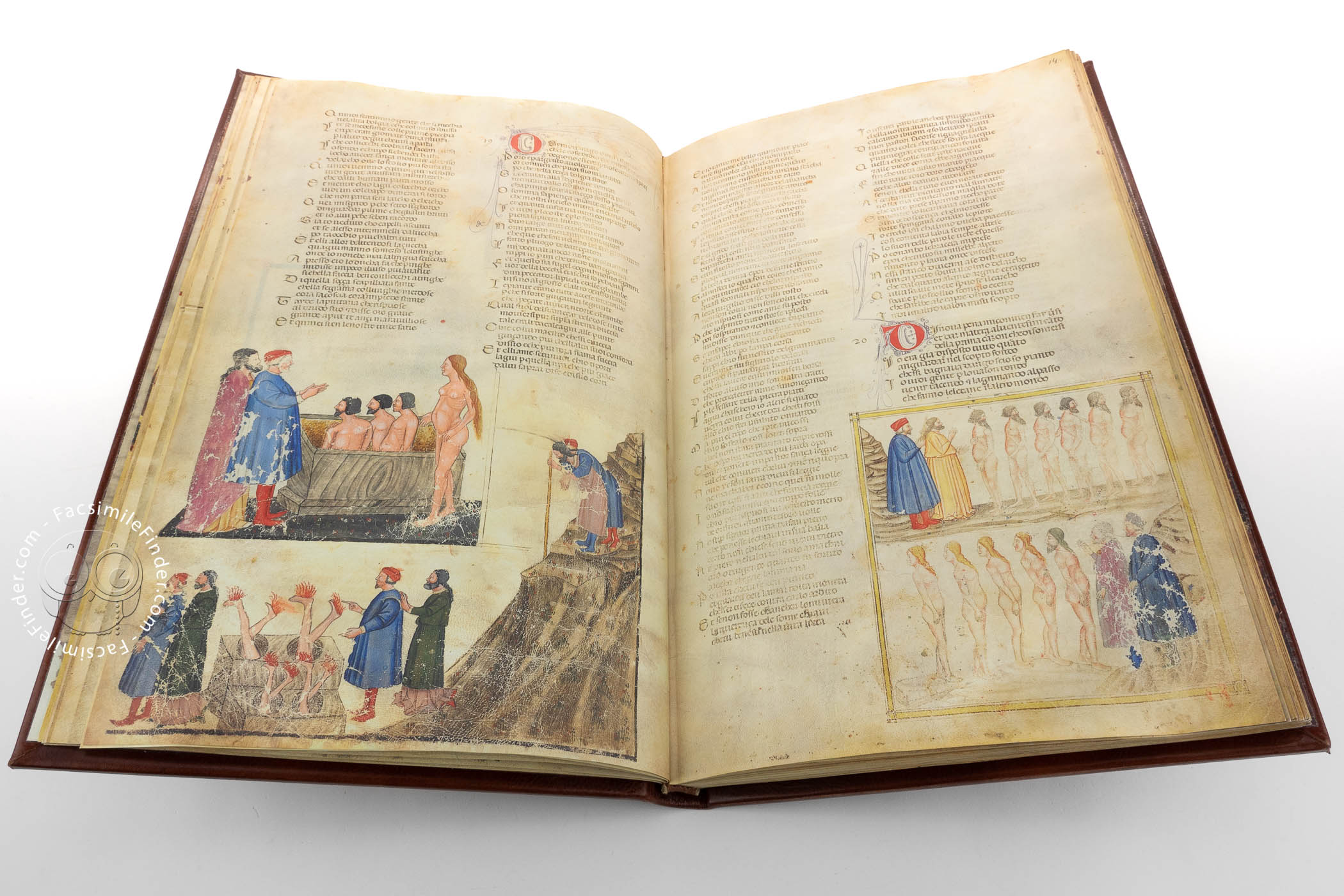 Divine Comedy - Marciana Manuscript « Facsimile edition