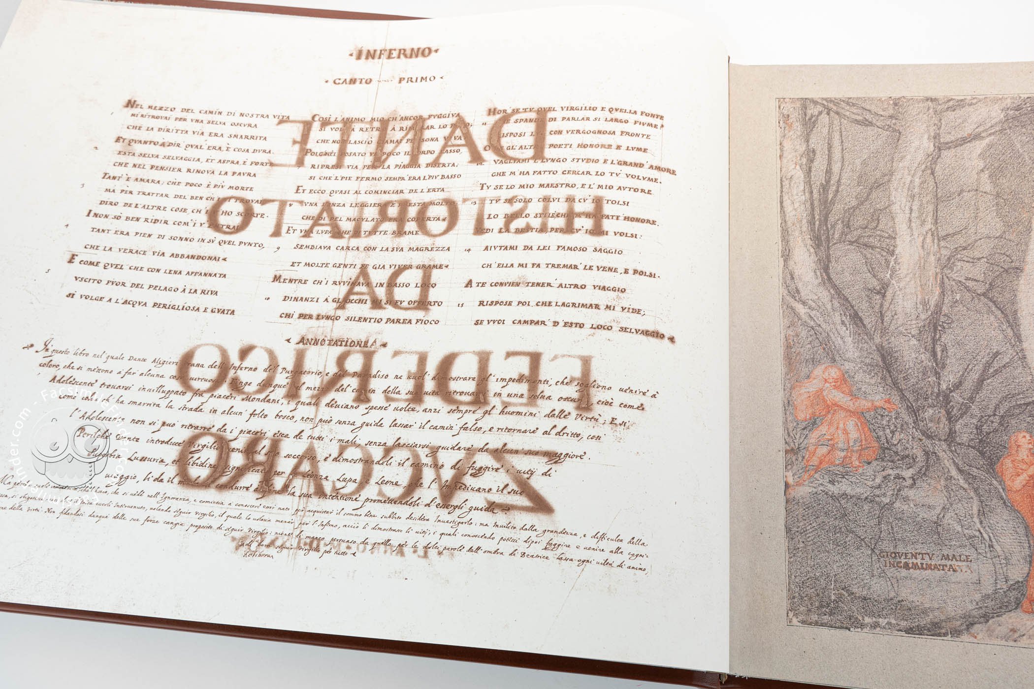 Dante Historiato by Federico Zuccaro « Facsimile edition