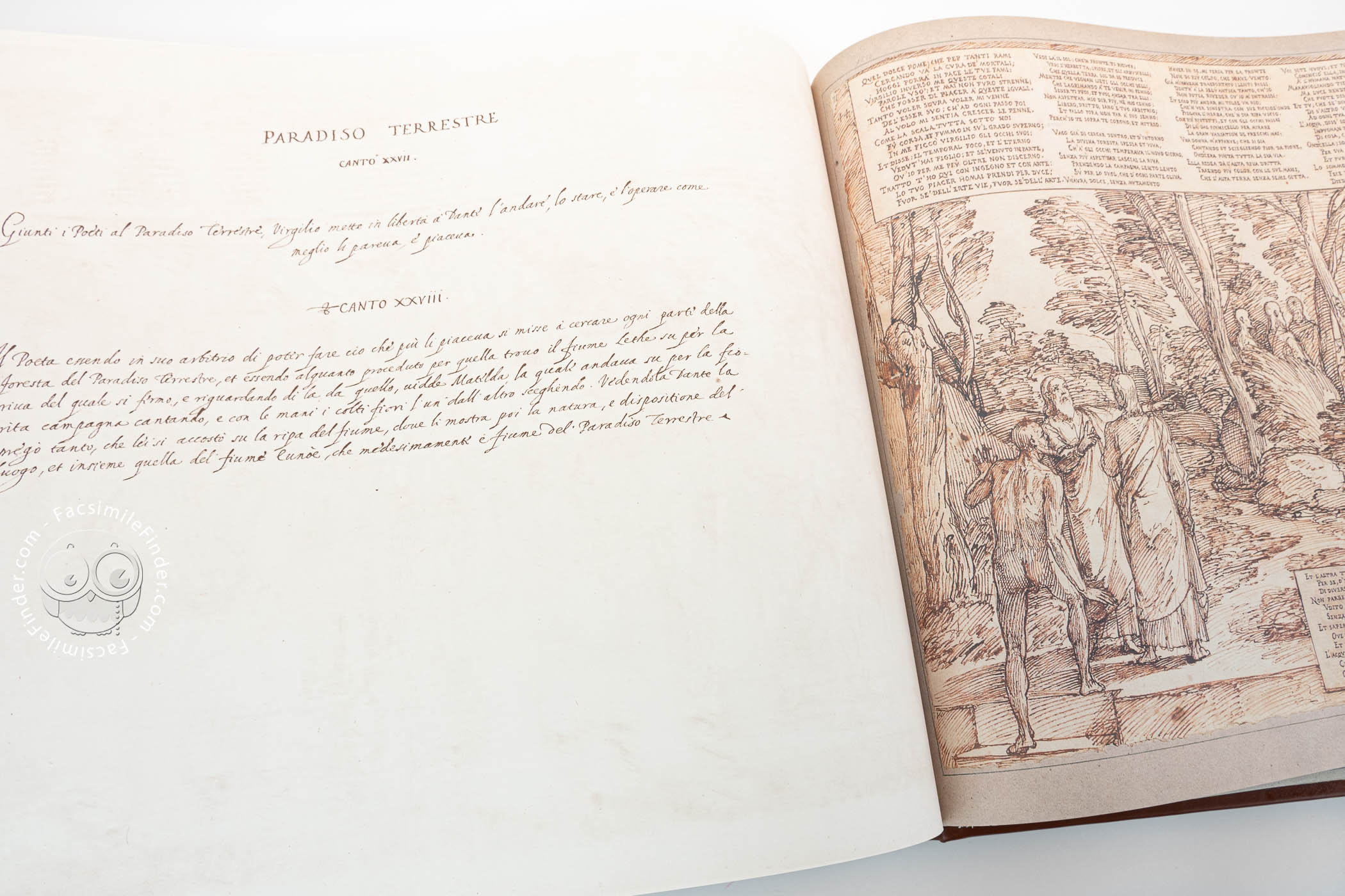 Dante Historiato by Federico Zuccaro « Facsimile edition